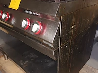Lot 3 - professioneel gasfornuis - afbeelding 4 van  4