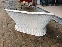 Lot 3 - rotan kinderzitbankje - afbeelding 4 van  5