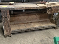 Lot 3 - timmermans werkbank - afbeelding 1 van  3