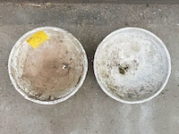 Lot 3 - vintage tuinschaal 2 ex. - afbeelding 2 van  4