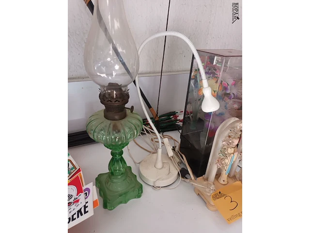 Lot 3 - vintage verlichting. 4 stuks - afbeelding 4 van  4