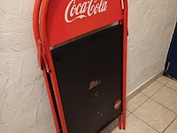 Lot 30 - coca-cola stoepbord - afbeelding 1 van  2