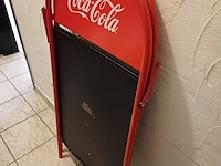 Lot 30 - coca-cola stoepbord - afbeelding 2 van  2