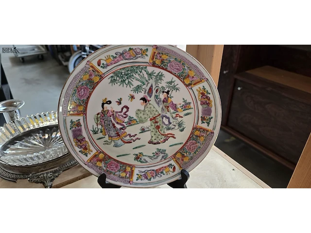 Lot 30 - diverse decoratie borden ong 7 stuks - afbeelding 4 van  13