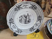 Lot 30 - diverse decoratie borden ong 7 stuks - afbeelding 6 van  13