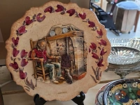 Lot 30 - diverse decoratie borden ong 7 stuks - afbeelding 9 van  13