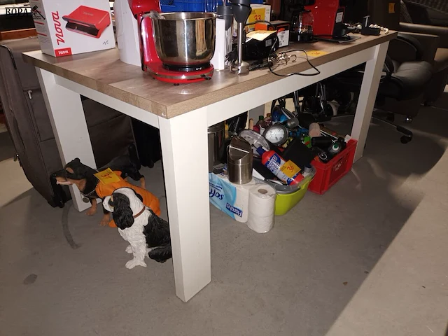 Lot 30 - eetkamer tafel - afbeelding 2 van  4