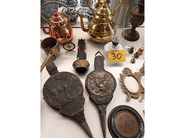 Lot 30 - koperwerk. 40 stuks - afbeelding 3 van  8