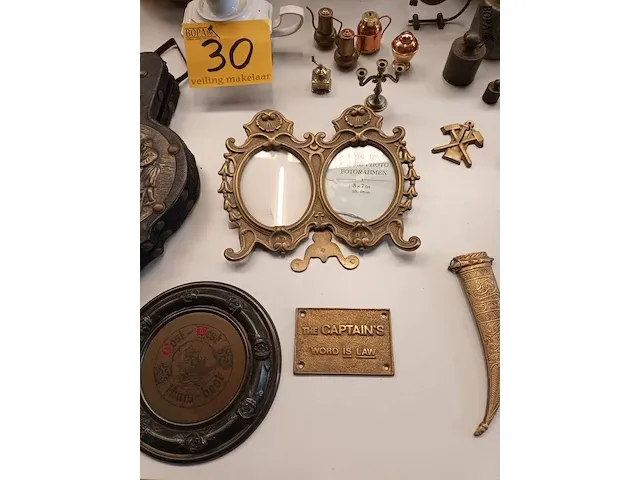 Lot 30 - koperwerk. 40 stuks - afbeelding 4 van  8