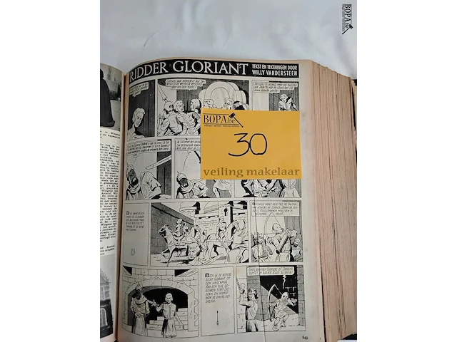Lot 30 - oude bundel tijdschriften ons volk + oud plakboek, 2 stuks - afbeelding 3 van  3