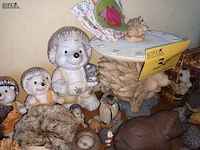 Lot 30 - verzameling decoratie egels. 55 stuks - afbeelding 5 van  5