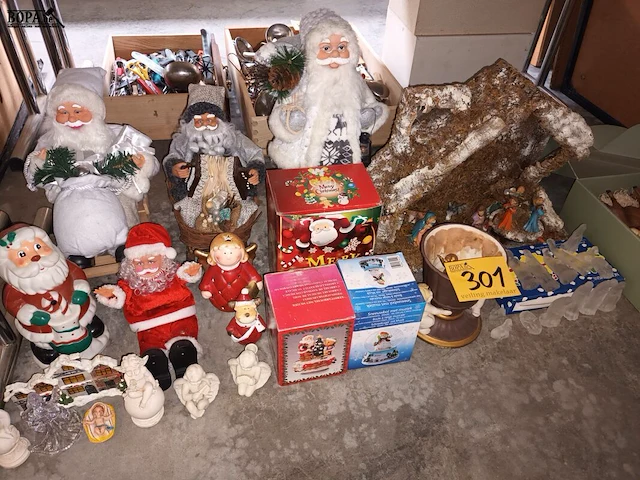 Lot 301 - kerstdecoratie. 21 stuks - afbeelding 1 van  5