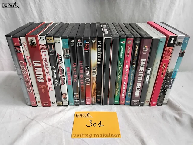 Lot 301 - lot dvd's, films, 24 stuks - afbeelding 1 van  1
