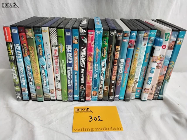 Lot 302 - lot dvd's, kinderen, 25 stuks - afbeelding 1 van  1