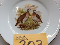 Lot 303 - decoratie limoges porselein. 7 stuks - afbeelding 3 van  5