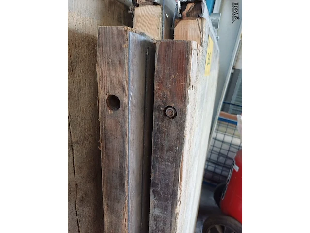 Lot 303 - scheepsvloeren. 4 stuks - afbeelding 6 van  6