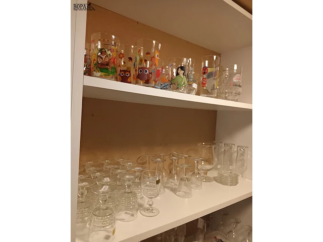 Lot 304 - diverse glazen - afbeelding 5 van  6