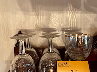 Lot 305 - kristallen trappistenglazen westmalle