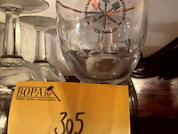 Lot 305 - kristallen trappistenglazen westmalle - afbeelding 2 van  2