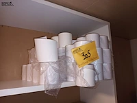 Lot 305 - rollen ticketpapier. 50 stuks - afbeelding 1 van  3