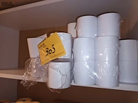 Lot 305 - rollen ticketpapier. 50 stuks - afbeelding 3 van  3