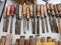 Lot 307 - houtbeitels. 64 stuks - afbeelding 5 van  6