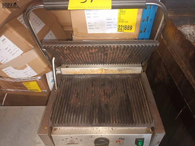 Lot 31 - contact grill select horeca - afbeelding 3 van  3