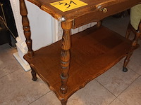 Lot 31 - houten serveerwagentje - afbeelding 3 van  5