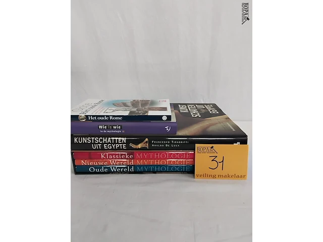 Lot 31 - lot boeken, mythologie klassiek, 6 stuks - afbeelding 1 van  1