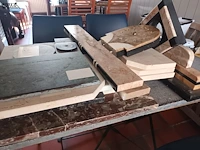 Lot 31 - lot marmer en natuursteen - afbeelding 4 van  5