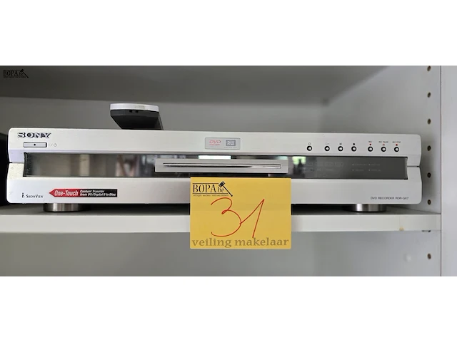 Lot 31 - sony dvd recorder rdr gx7 - afbeelding 1 van  2