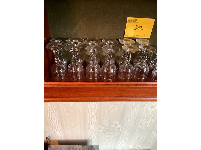 Lot 312 - lot diverse glazen, 26 stuks - afbeelding 2 van  3