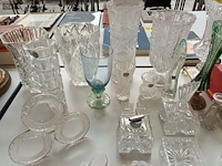 Lot 314 - glaswerk en kristal. 55 stuks - afbeelding 5 van  7