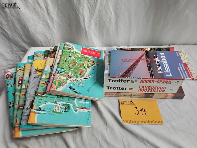 Lot 314 - lot boeken, reizen - afbeelding 1 van  2
