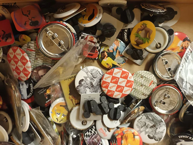 Lot 314 - lot pins en sleutelhangers - afbeelding 4 van  4