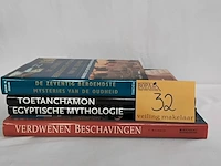Lot 32 - lot boeken, beschaving egypte oudheid, 4 stuks - afbeelding 1 van  1