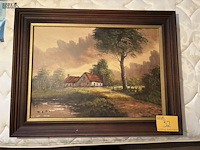 Lot 32 - schilderij de bok - afbeelding 1 van  2