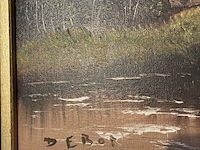 Lot 32 - schilderij de bok - afbeelding 2 van  2