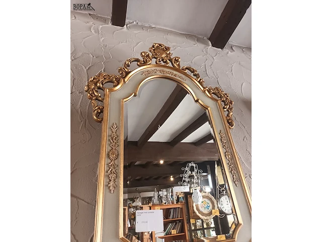 Lot 32 - spiegel met console - afbeelding 4 van  4