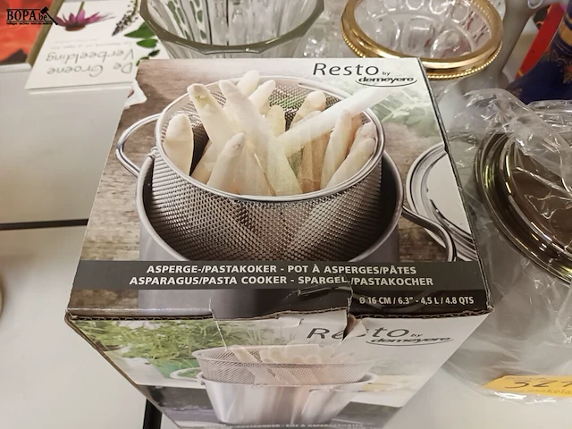 Lot 321 - asperge of pasta kookpot demeyere - afbeelding 4 van  4