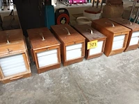 Lot 323 - vinkenbakken. 6 stuks - afbeelding 1 van  3