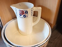 Lot 325 - kommen en vis. 9 stuks - afbeelding 5 van  5