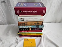 Lot 325 - lot boeken, romans, allerlei, 10 stuks - afbeelding 1 van  1