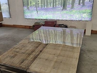 Lot 328 - presentatietafel met scheepsvloer - afbeelding 3 van  3