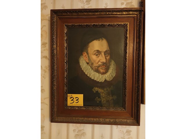 Lot 33 - kader edelman - afbeelding 1 van  3