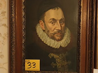 Lot 33 - kader edelman - afbeelding 1 van  3