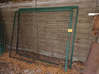 Lot 33 - metalen poort. 2 stuks - afbeelding 1 van  4