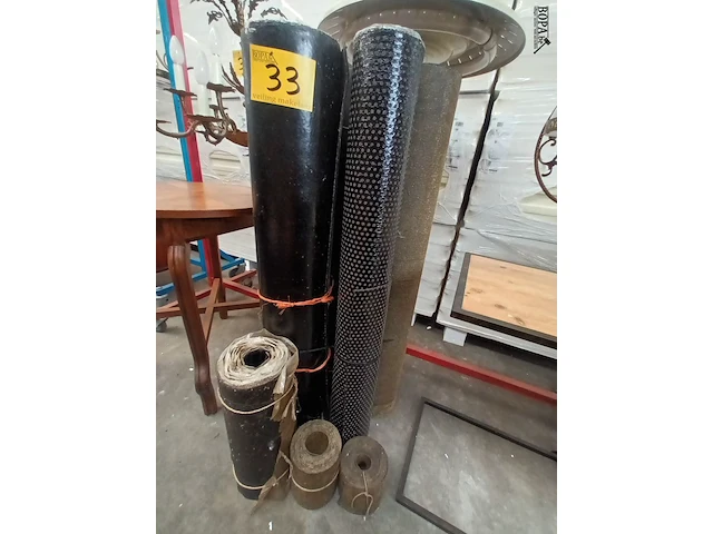 Lot 33 - restrollen roofing. 7 stuks - afbeelding 1 van  5