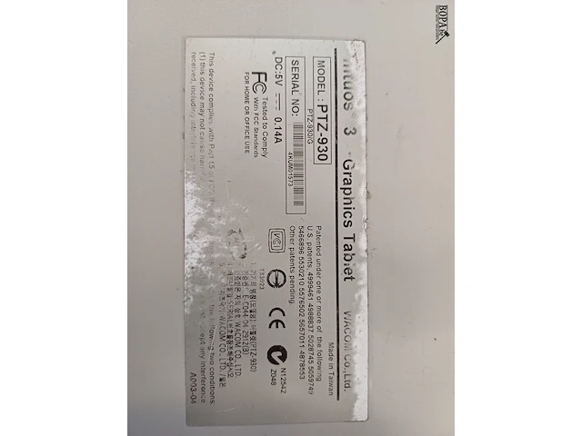 Lot 330 - wacom tekentablet. 5 stuks - afbeelding 6 van  8