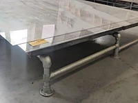 Lot 331 - presentatietafel met scheepsvloer - afbeelding 2 van  4